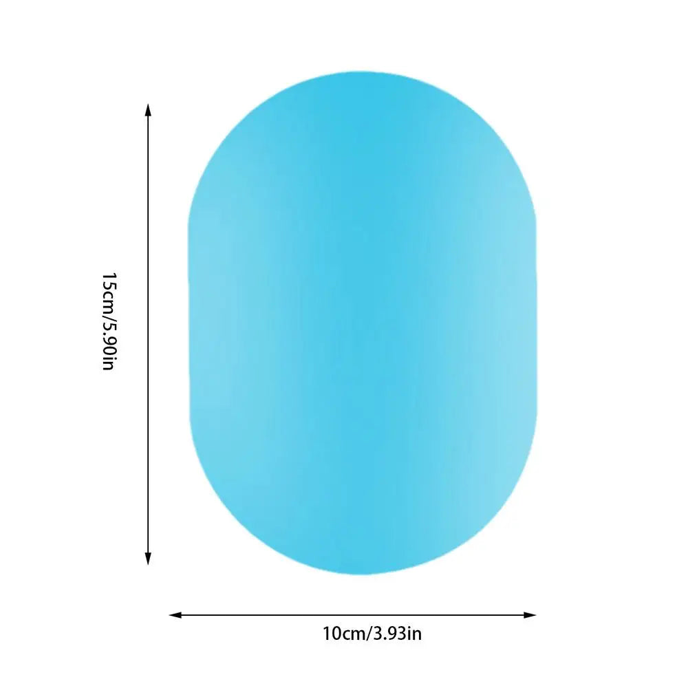 2pcs Universal Anti-Fog Anti-glare Rainproof Car Tuning Rearview Mirror Trim Film Cover Exterior Parts Car Glass Accessories
