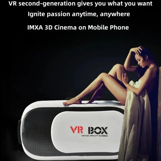 ४.७-६.१ इन्च एन्ड्रोइड स्मार्ट फोनहरूको लागि थ्रीडी भीआर चश्मा हेडसेट हेड-माउन्ट गरिएको समायोज्य भीआर भर्चुअल रियालिटी चलचित्र खेल हेलमेट