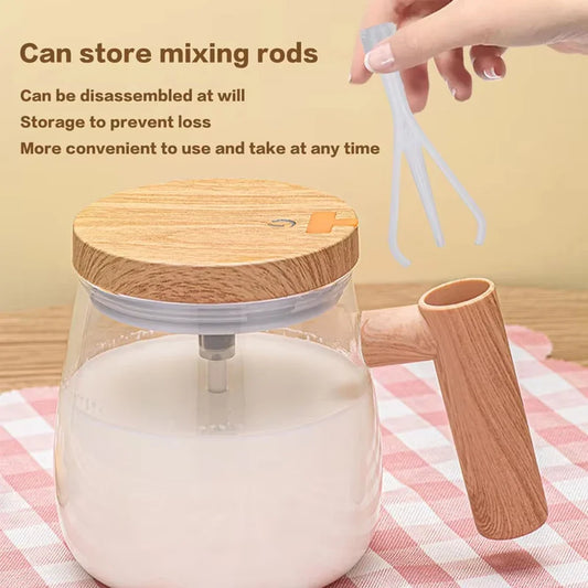 ४०० एमएल स्वचालित स्टिरिङ कप रिचार्जेबल पोर्टेबल कफी मग इलेक्ट्रिक स्टिरिङ घुमाउने चुम्बकीय घर पिउने उपकरणहरू