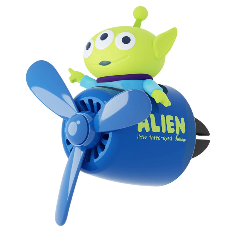 Cute Stitch Airplane Car Air Freshener Vent Clip Diffuser for Auto Cartoon Lotso Car Air Vent Freshener Aromatherapy Diffuser