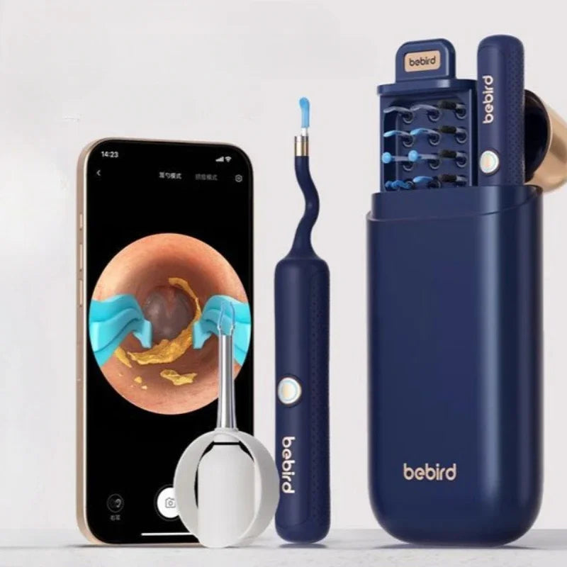 Xiaomi Bebird भिजुअल इयर क्लीनर HD क्लिपेबल ट्वीजर इयर पिकर वायरलेस क्लिनिङ एन्डोस्कोप क्यामेरा सहितको होम भिजुअल इयर स्कूप
