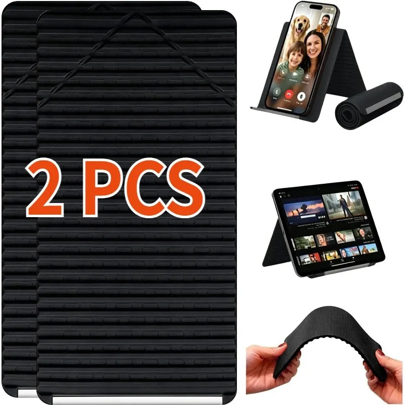 Portable Silicone Mobile Phone Holder Lazy Bracket Bendable Freely into Any Shape Multi-Angle Adjustable Tablet Desktop Stand