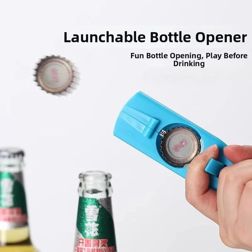 Cap Gun Beer Bottle Opener Portable Beverage Drinking Opening Gun Cap Launcher Kitchen Party Supply Bar Tool Kitchen Accessories