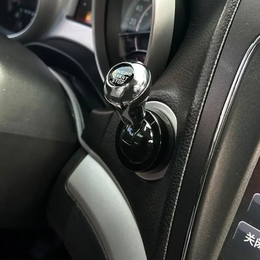  Car One-Touch Start Button with Push-to-Start Rocker Rocker Decor One-Touch Car Accessories accessor Lever Start Push Int H4W2