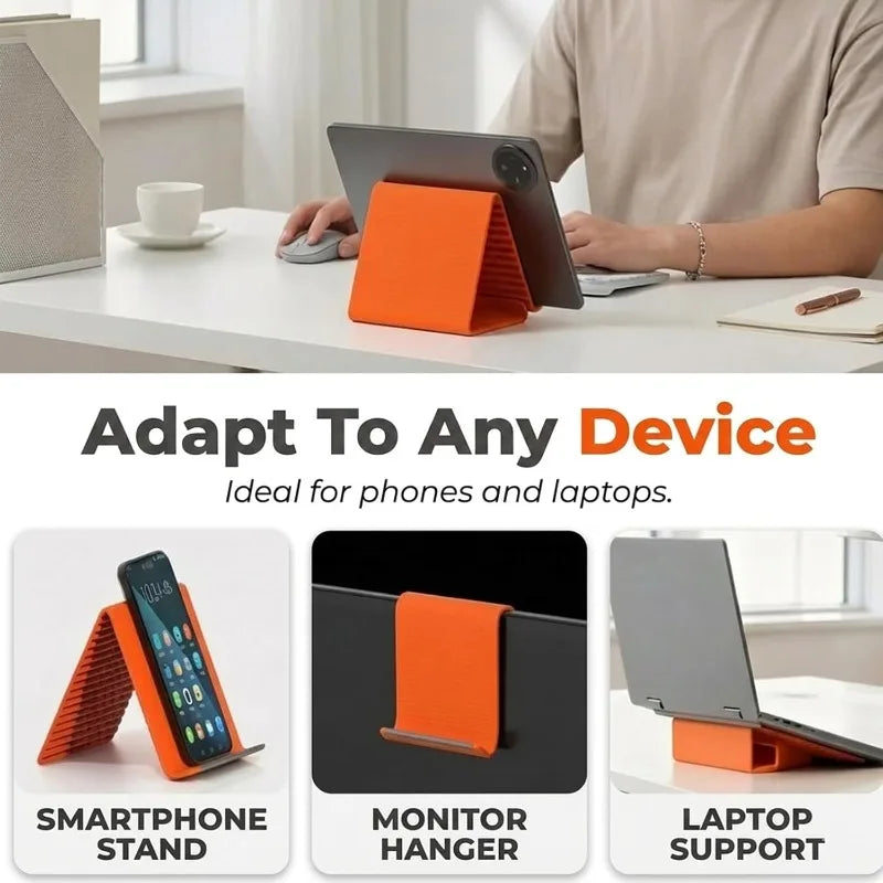 Portable Silicone Mobile Phone Holder Lazy Bracket Bendable Freely into Any Shape Multi-Angle Adjustable Tablet Desktop Stand